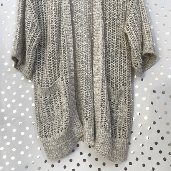 FREE PEOPLE | Cardigan Silver Colored Cardigan - Picture 8 of 10